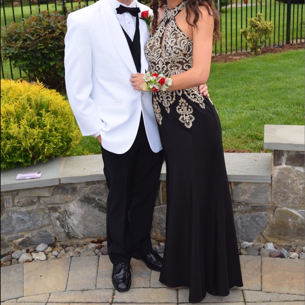 Jovani black prom dress