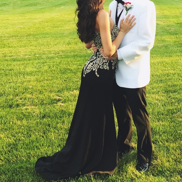 Jovani black prom dress - Picture 2 of 4