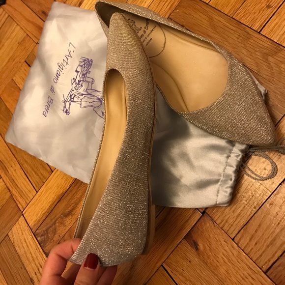 L''Artigiano di Brera sparkly flats - Picture 3 of 3