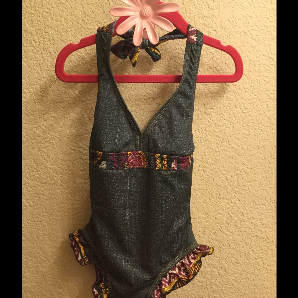 COOGI Little Girl's Swim Bathing Suit & Coverup