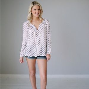 New with tags. Jack by BB Dakota tassel blouse