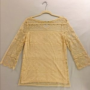 Lace shirt from Nordstrom