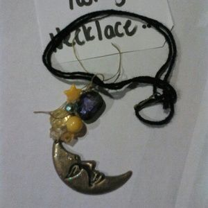 Moon twilight necklace