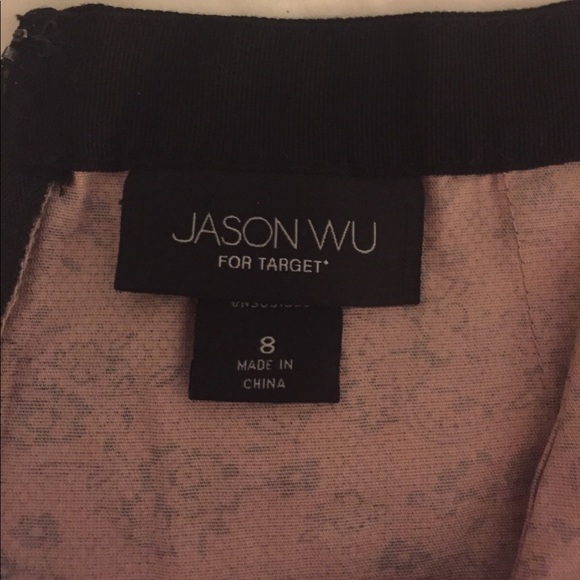 Jason Wu for Target Pink and Black Faux-Lace Skirt - Picture 4 of 7
