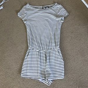 Striped romper