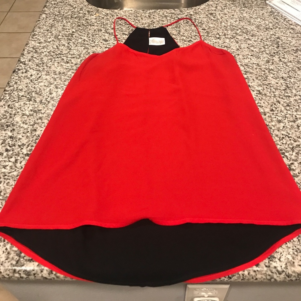 Express Red Barcelona Cami in size XS
