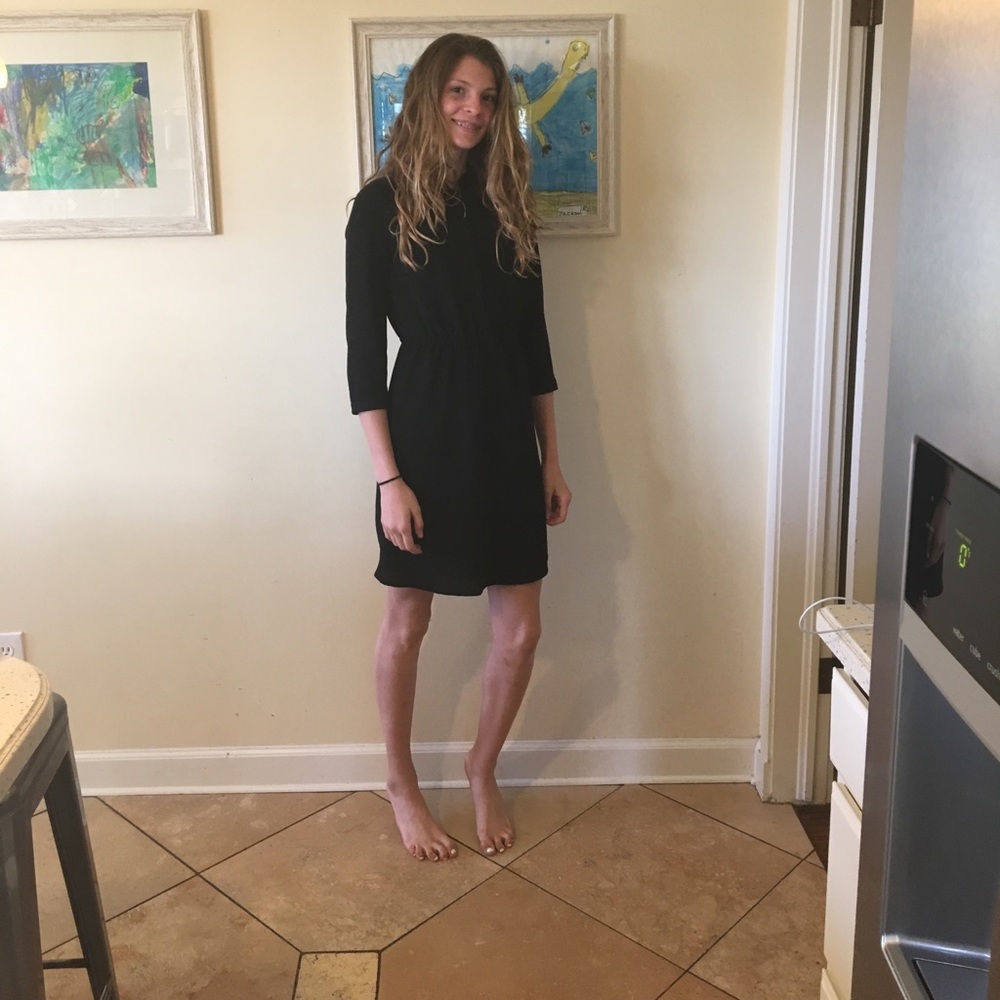 Mid thigh black black tunic dress from h&m - Picture 1 of 3