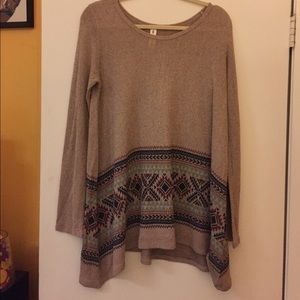 Aztec/Southwestern/Boho Print Stretchy Tunic