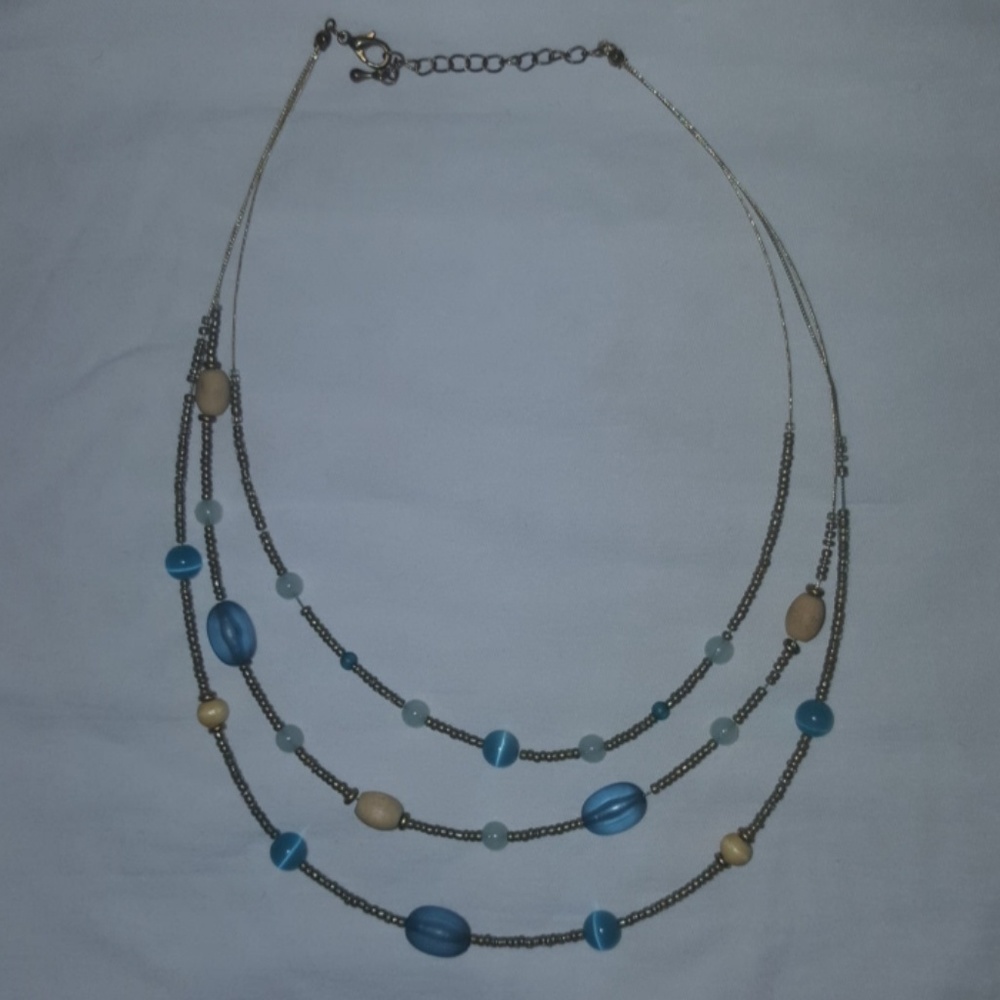 Multi Strand Beaded Necklace
