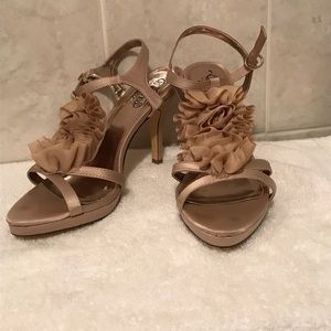 Kenneth Cole's Unlisted champagne colored heels