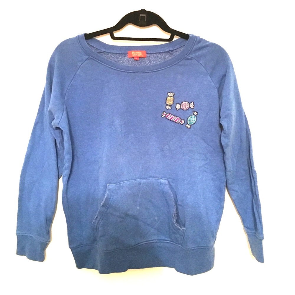 Blue butter sweatshirt