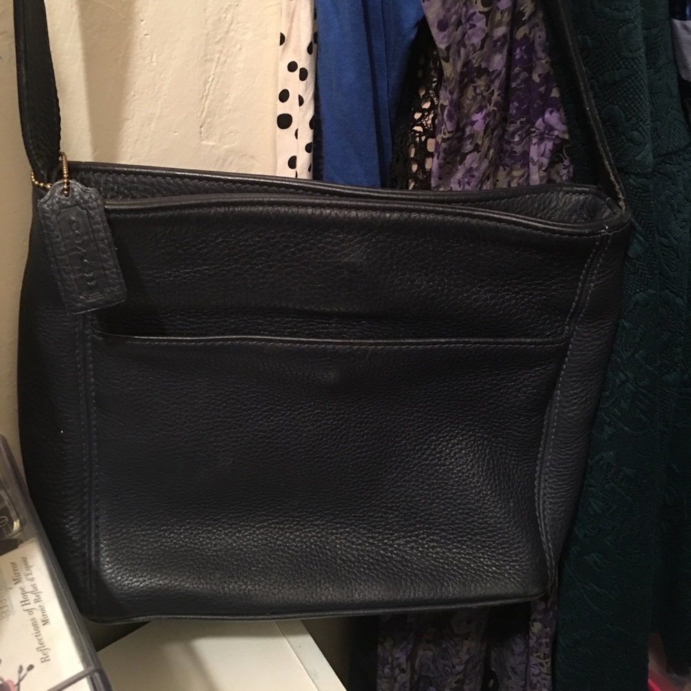 Coach crossbody bag navy