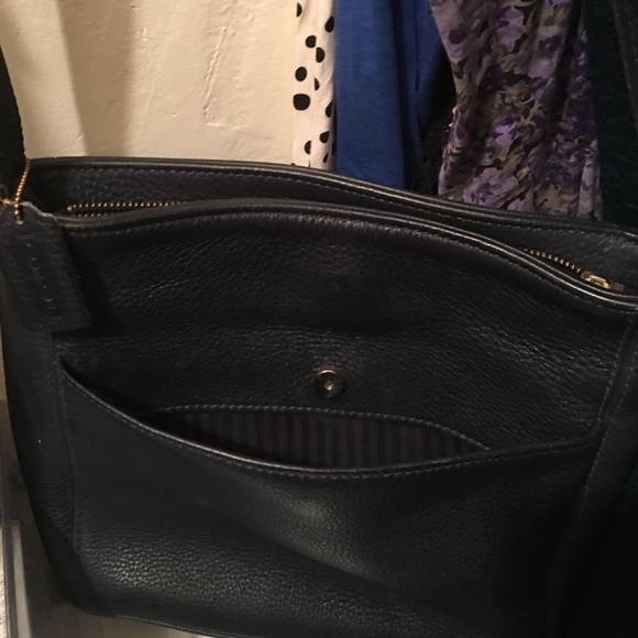 Coach crossbody bag navy - Picture 2 of 4