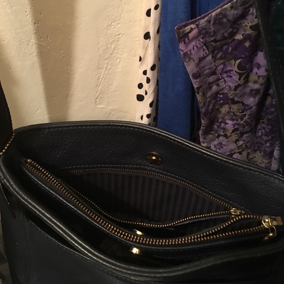 Coach crossbody bag navy - Picture 3 of 4