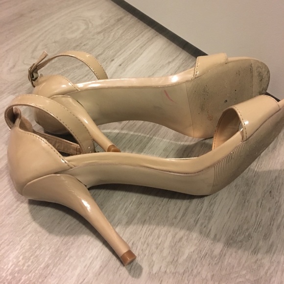 Madden girl nude heels size 8 - Picture 5 of 6