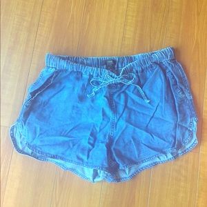 J Crew chambray shorts