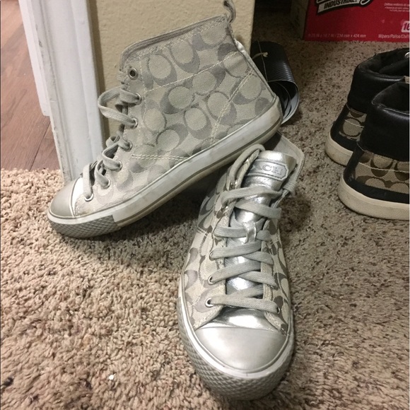 7.5 Coach High Tops - Picture 4 of 5