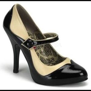 Bordello Tempt Women's 4.5-in Heel 2-tone Maryjane