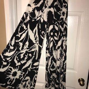 Black & White Palazzo Pants