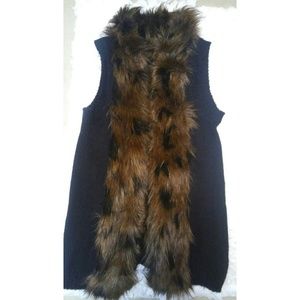 H&M Fur Lined Vest