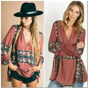 Free People "Changing Times" Tunic
