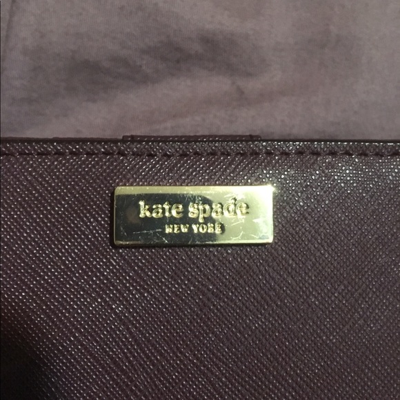 Mulled wine Kate spade wallet - Picture 1 of 4
