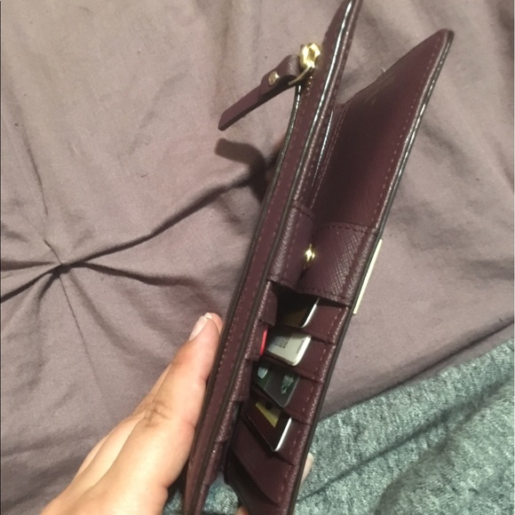 Mulled wine Kate spade wallet - Picture 3 of 4