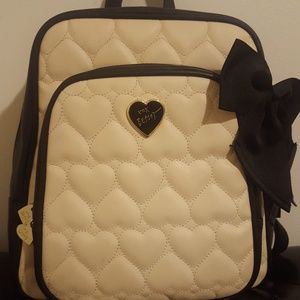 Betsey Johnson backpack purse