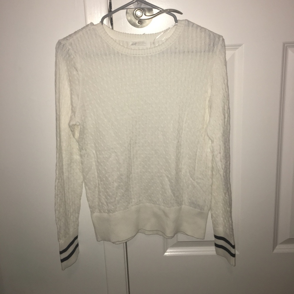 Cute white sweater