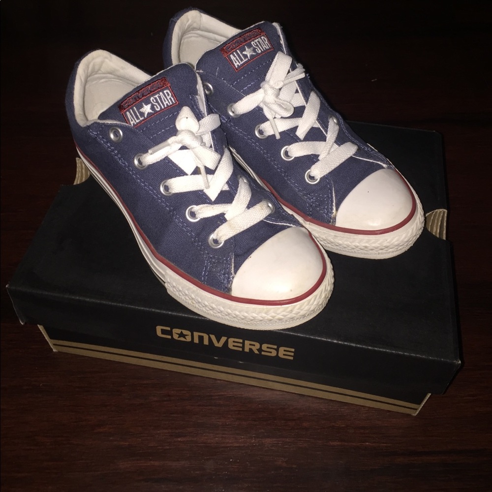 Blue Converse