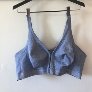 Blue Soft Bra