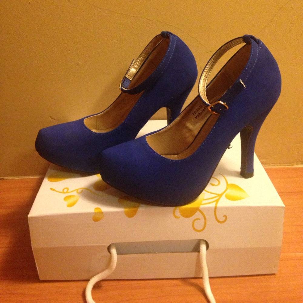 Royal Blue Pumps