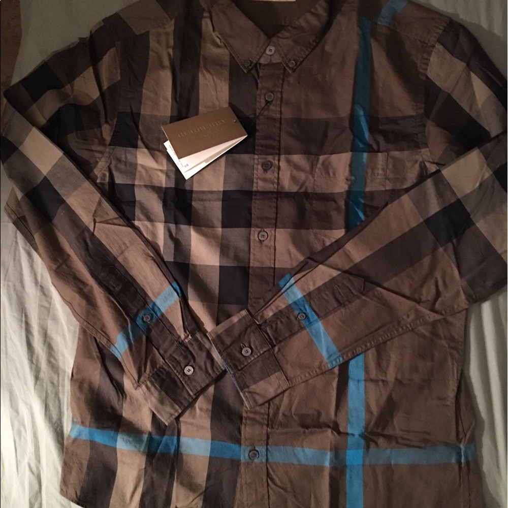 Burberry London Men's Long Sleeve shirt