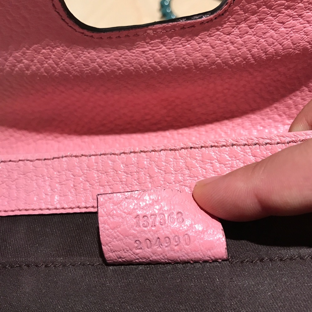 Authentic Gucci Studded Bamboo Crossbody - Picture 7 of 8