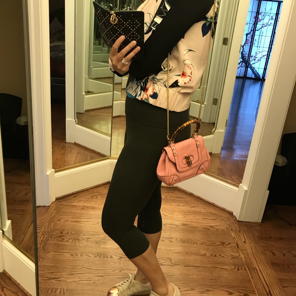 Authentic Gucci Studded Bamboo Crossbody - Picture 8 of 8