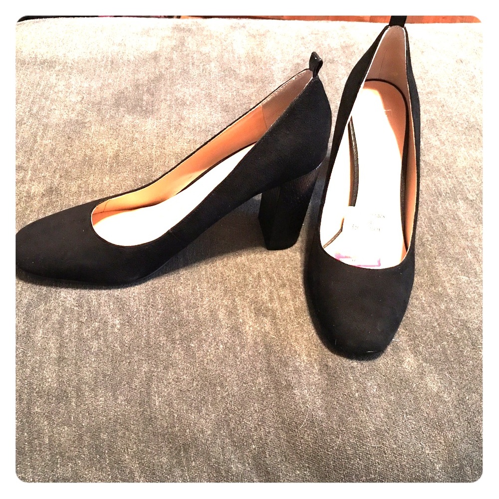 NWT Block Heel Ballerina Pumps, size 9.5