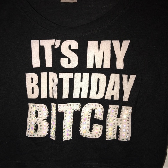 Birthday Crop Top - Picture 2 of 3