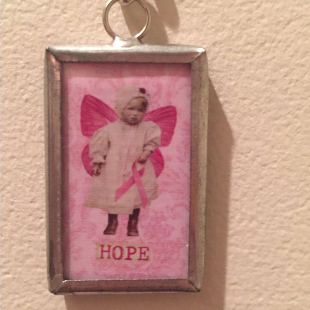 Breast Cancer Awareness Necklace