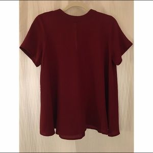 Medium maroon swing top from Nordstrom Rack