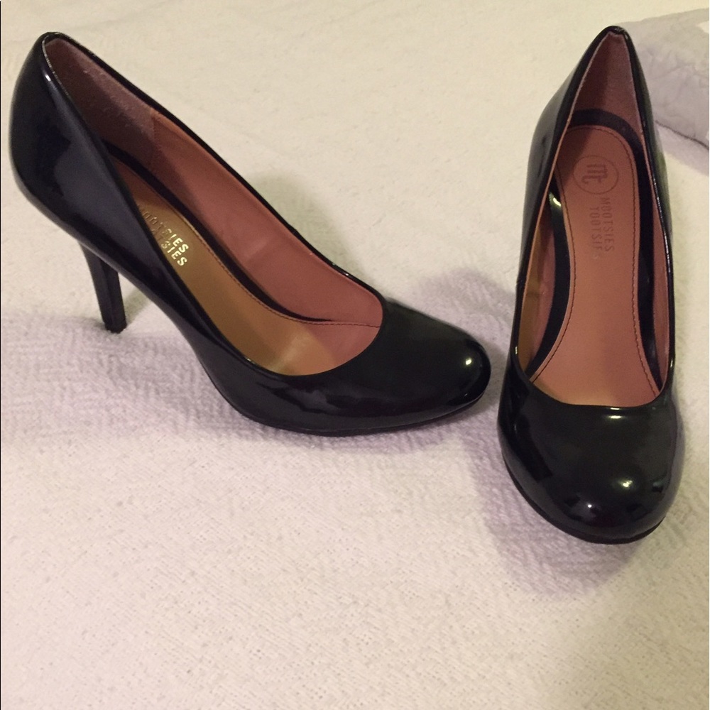 Mootsies Tootsies black heels size 7.5