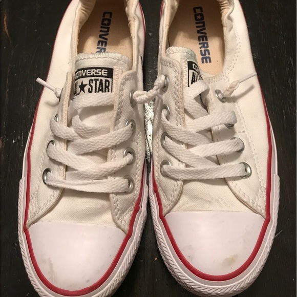 white short converse