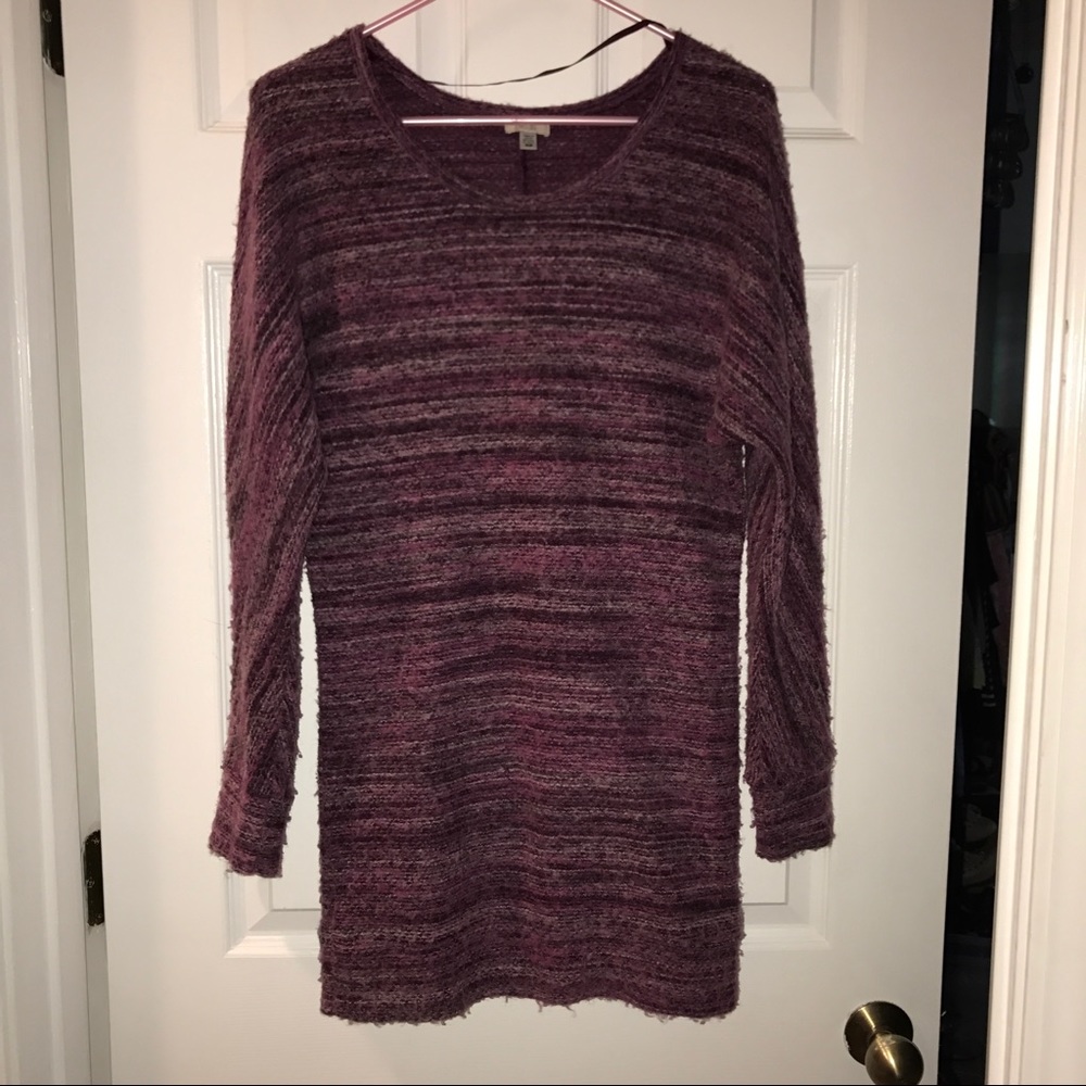Purple Sweater Tunic