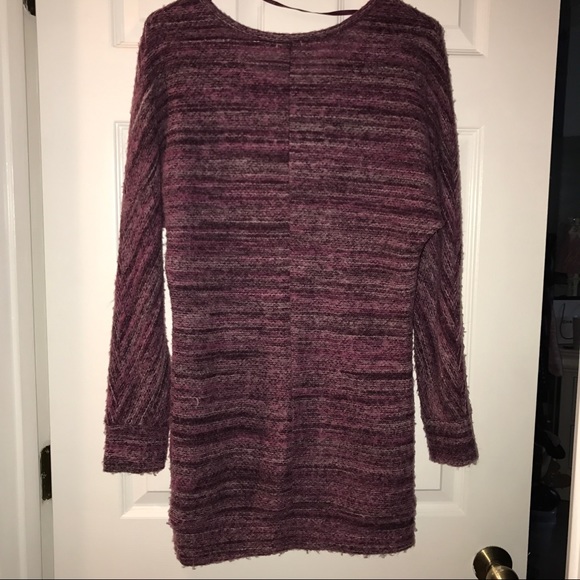 Purple Sweater Tunic - Picture 2 of 3
