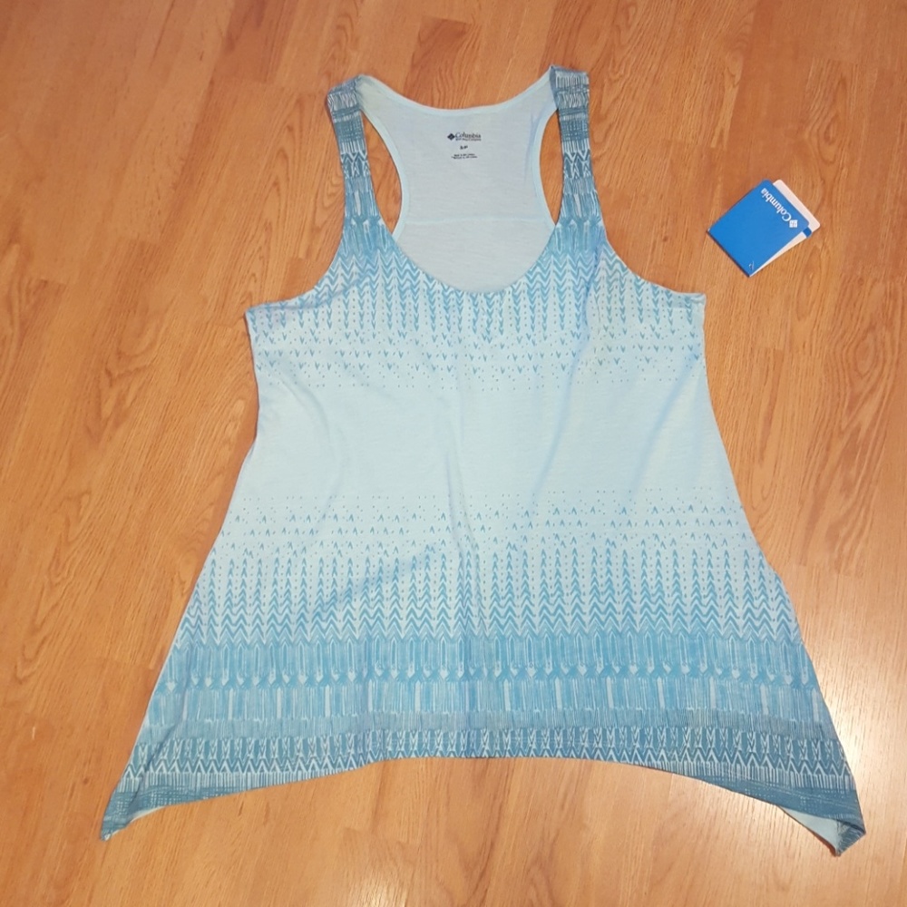 Turquoise Columbia Breezy tank