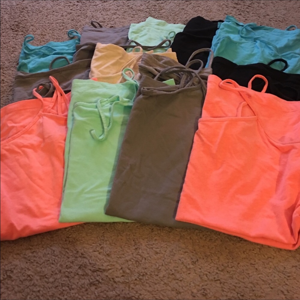 Lot of tank tops