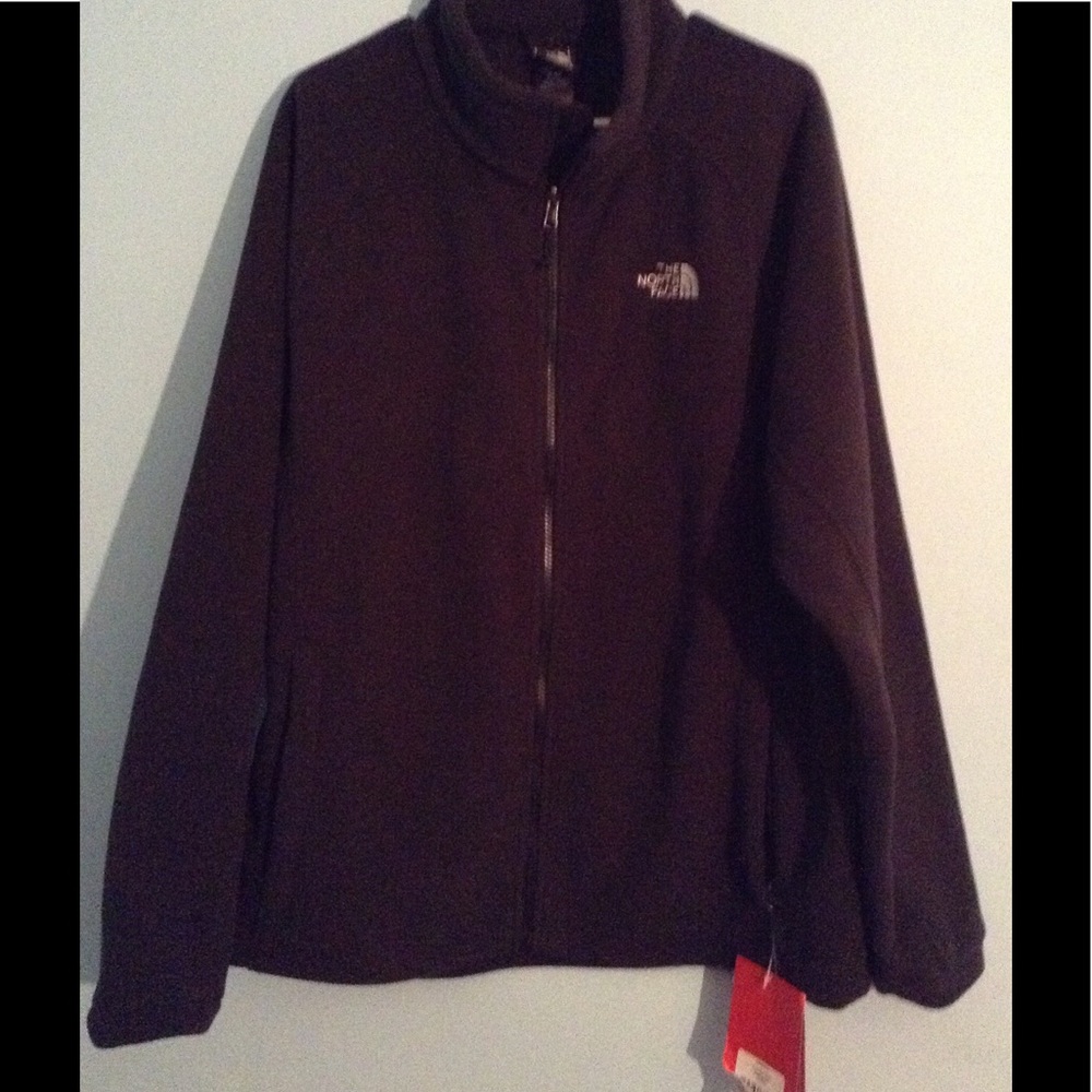 THE NORTH FACE ZIP FRONT PULLOVER FLEECE JACKET