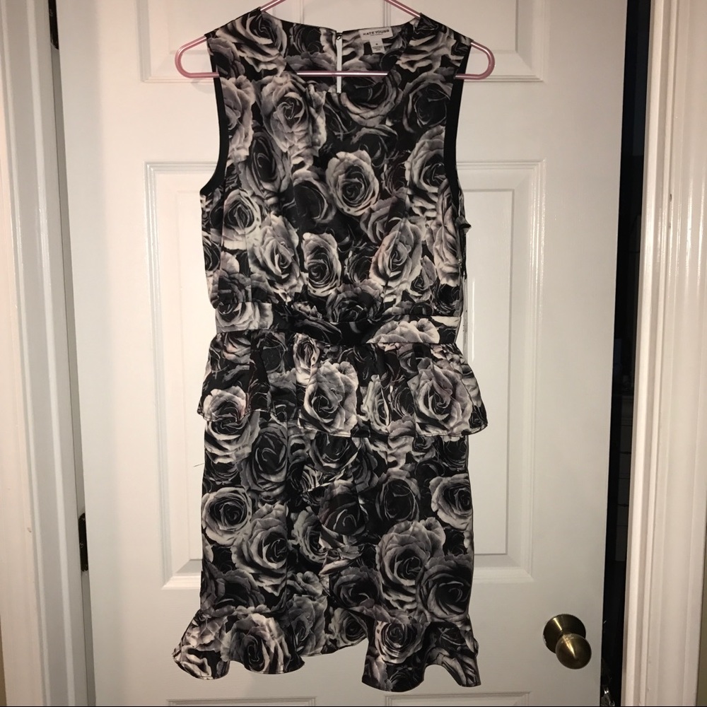 Kate Young Rose Satin Dress
