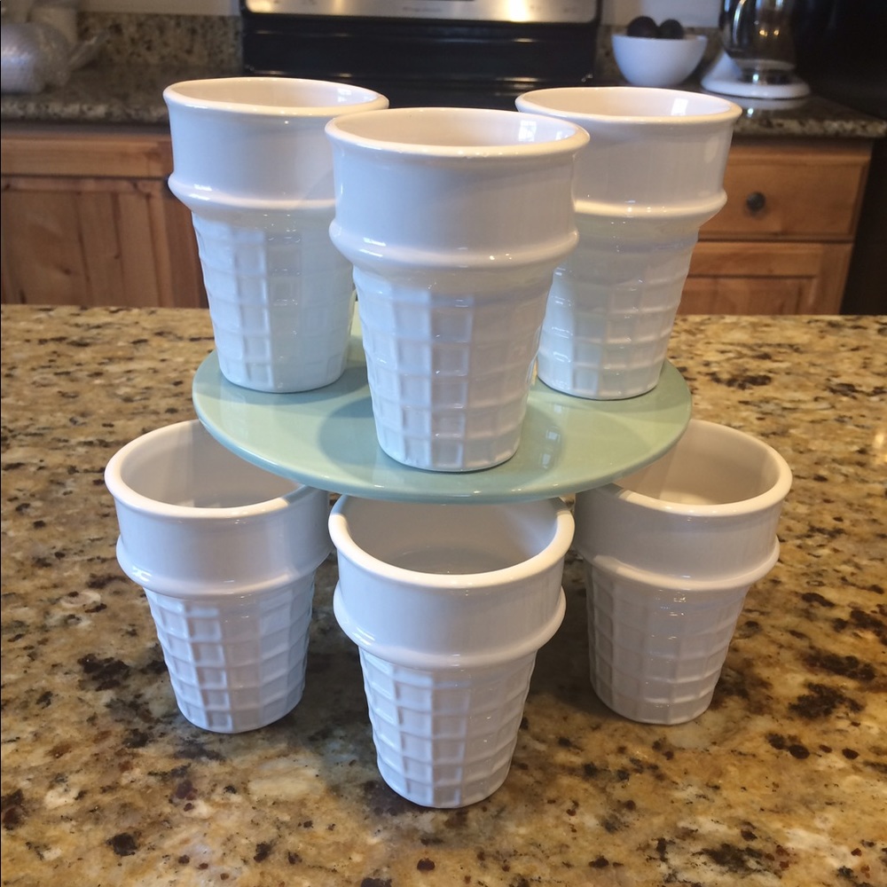 Ceramic ice cream cones