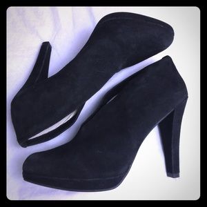 Michael Kors Black Heeled Black Boots Size 10