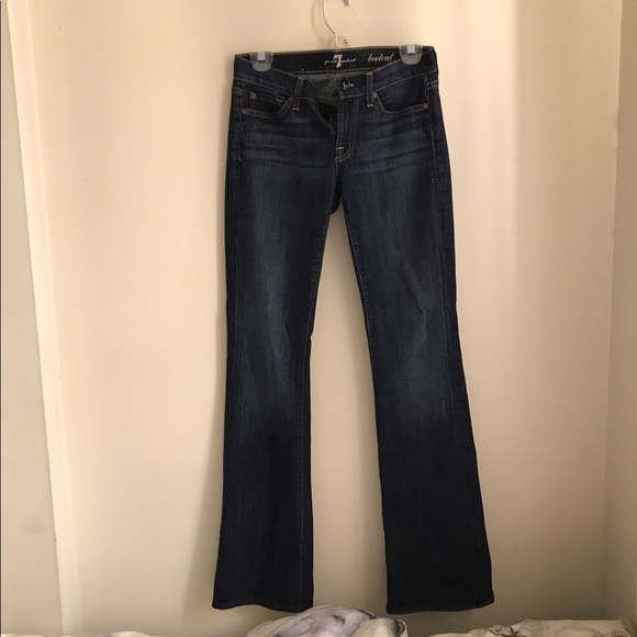 7 for all man kind boot cut jeans - Picture 1 of 3